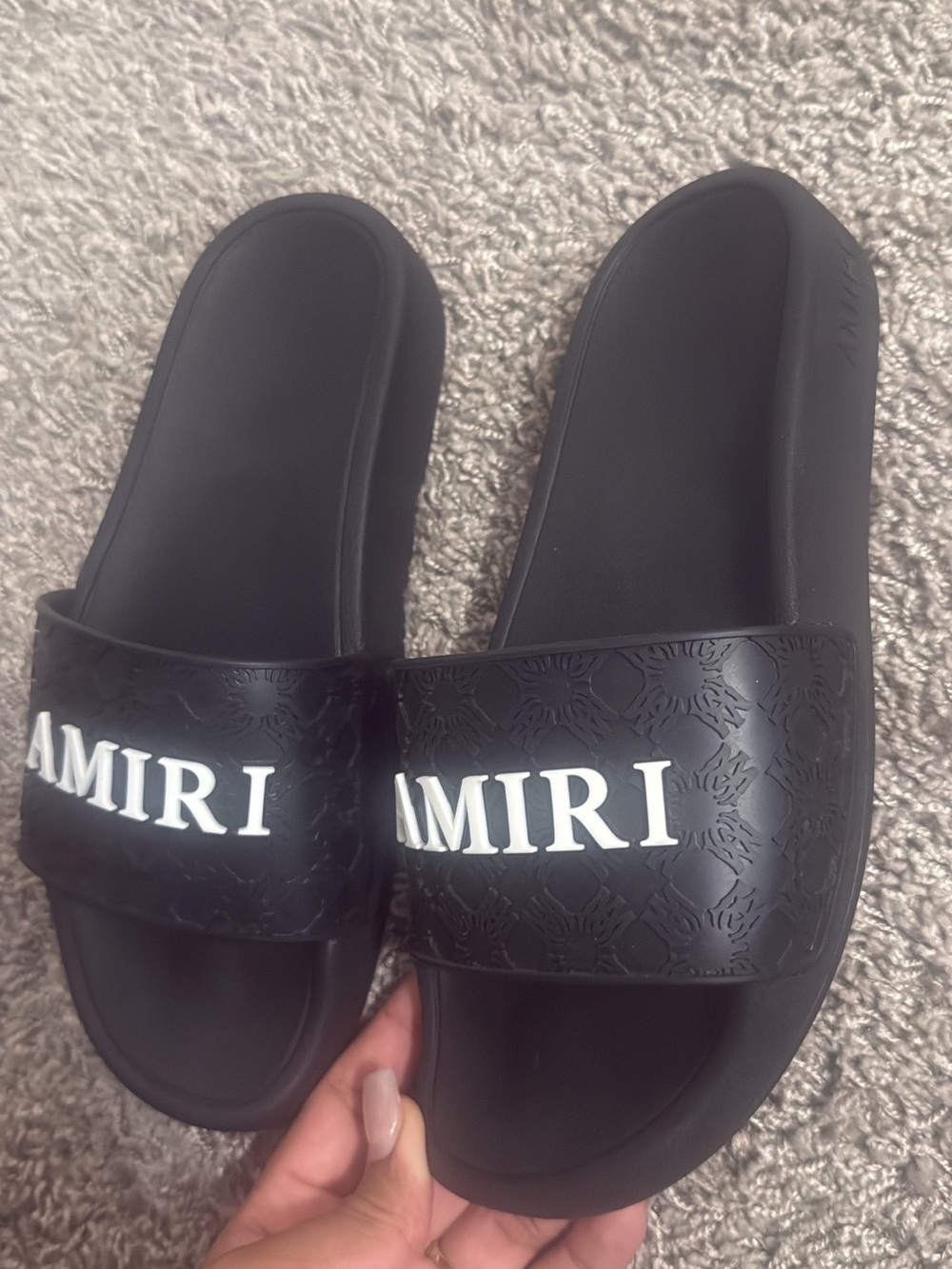 AMIRI Black Sandals! Send me an Offer! - Picture 2 of 6